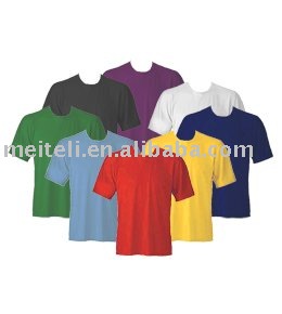 最低価格で新しい無地のTシャツ、BLANK TシャツFOB中国ポート2010/2011 AROUND米国0.50ドル問屋・仕入れ・卸・卸売り