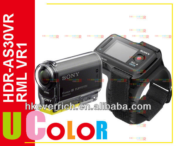 RMLVR1ライブビューのWi-Fiリモートキット付き本物のソニーPOV HD 1080P HDR-AS30Vアクションカメラ問屋・仕入れ・卸・卸売り