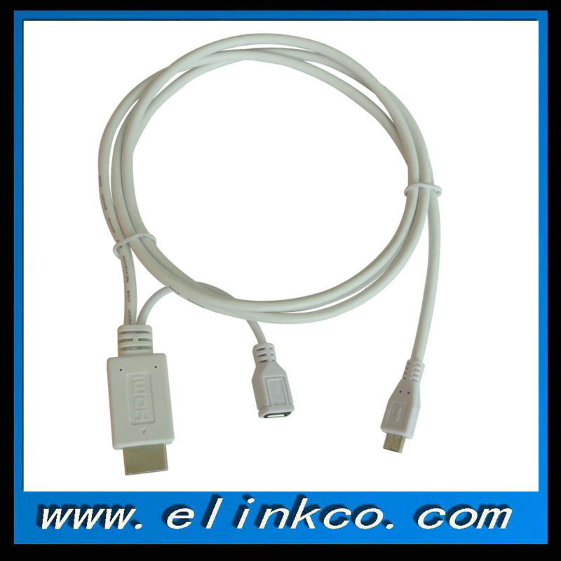 安いMHL HDMI USB変換の女性に、S3、S4のサポートビデオとオーディオ用のオス問屋・仕入れ・卸・卸売り