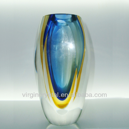 大きなステンドグラス工芸、ガラスアート花瓶、ムラノガラスの花瓶問屋・仕入れ・卸・卸売り