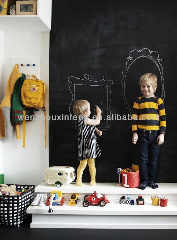 DIYの子供の取り外し可能な黒板ステッカー問屋・仕入れ・卸・卸売り