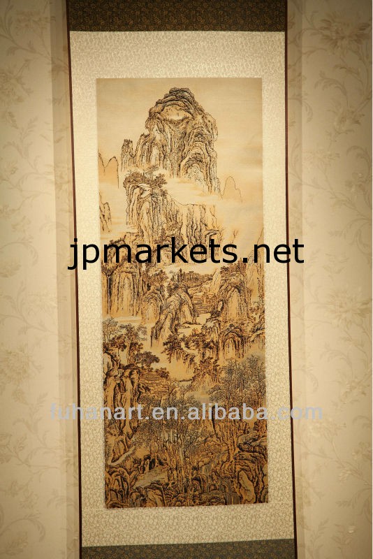 絹のギフト、家の装飾、画像、伝統的な中国絵画がハングアップする問屋・仕入れ・卸・卸売り