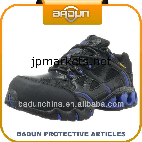 2014中国の冬の黒と青のスチールトゥスニーカー産業安全靴問屋・仕入れ・卸・卸売り