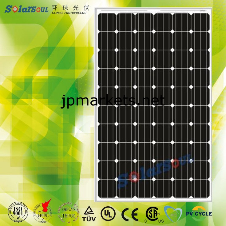 高効率グレードTUV、UL、CEとのソーラーパネル250ワットのモノラル太陽電池問屋・仕入れ・卸・卸売り