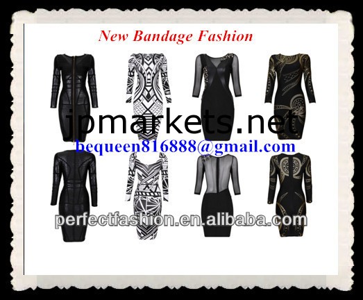 OEM /卸売/小売/ドロップシップの新しい最もホットな包帯ドレスのファッション問屋・仕入れ・卸・卸売り