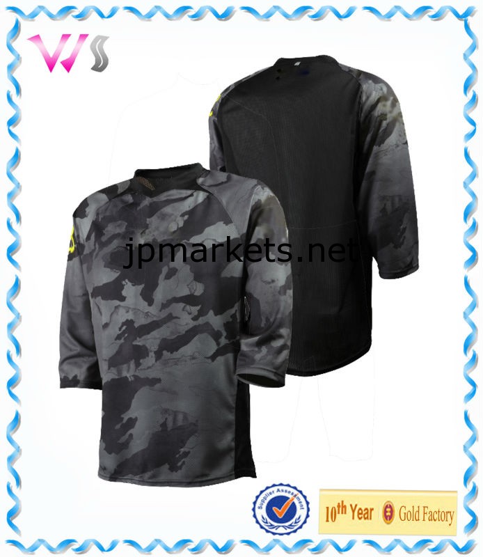 OEMサービスを持つ男性のための2014吸湿通気性と速乾Tシャツ、スポーツTシャツ、半袖迷彩柄Tシャツ問屋・仕入れ・卸・卸売り