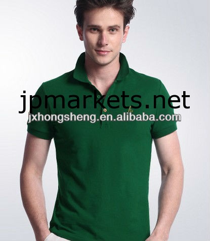 2013新しいスタイルのカスタムは、男性用のポロシャツコットン半袖Tシャツメンズ問屋・仕入れ・卸・卸売り