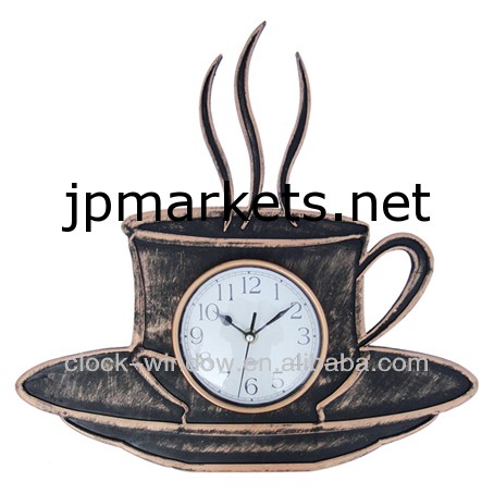 コー​​ヒーカップ状の壁時計2013特許製品問屋・仕入れ・卸・卸売り