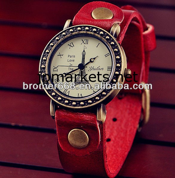 2013最新ヴィンテージレザー腕時計問屋・仕入れ・卸・卸売り