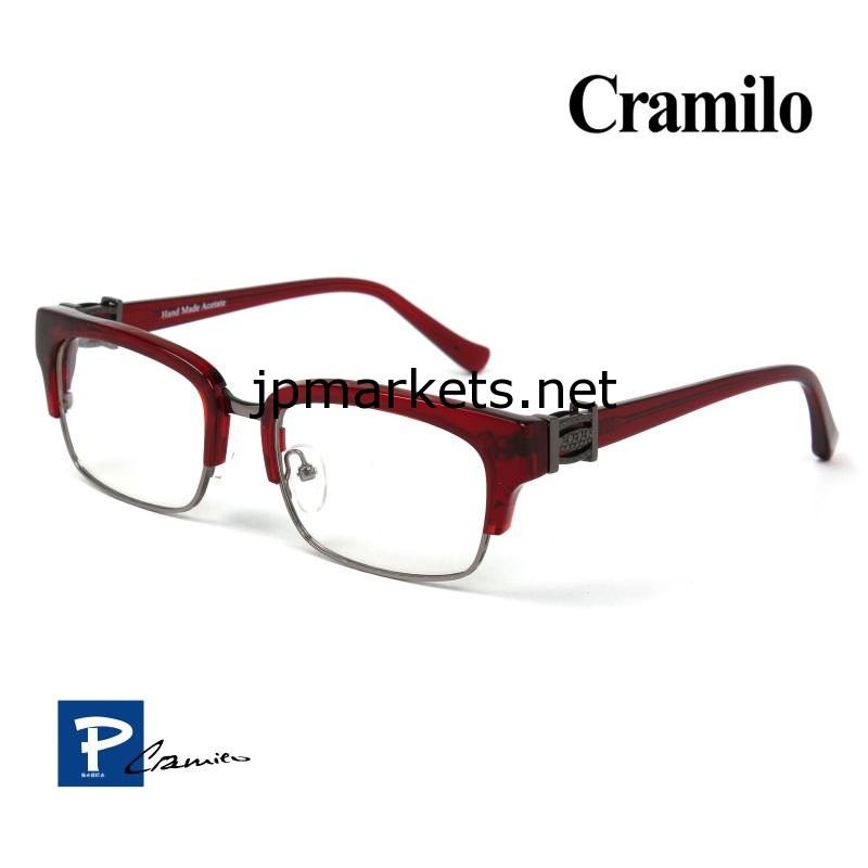 2012最新のデザイン眼鏡メガネフレーム（1203  - 赤）問屋・仕入れ・卸・卸売り