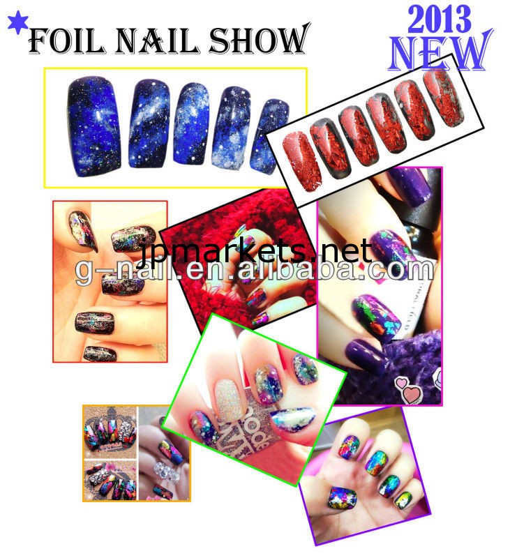 2013熱い販売の爪の装飾、www.auparisnailart.com、プロのネイル美容、ネイルフォイル問屋・仕入れ・卸・卸売り