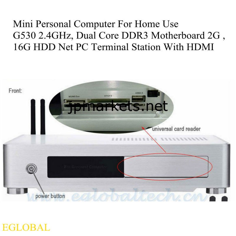 デュアル無線LAN HDグラフィックG530デュアルコア1TBハードディスクの4ギガバイトのRAMを搭載したミニデスクトップPC問屋・仕入れ・卸・卸売り