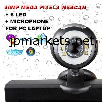 Webカメラ+マイク8MPメガピクセルの6のLEDの10倍デジタルズーム問屋・仕入れ・卸・卸売り