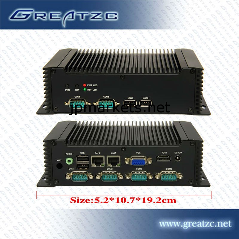 ZC-G28DLファンレス小型産業PC、12Vファンレスコンピュータ、ファンレスミニPC問屋・仕入れ・卸・卸売り