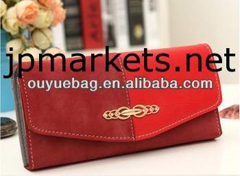 多機能2色のトーンの女性の財布/レディース財布/カード財布問屋・仕入れ・卸・卸売り