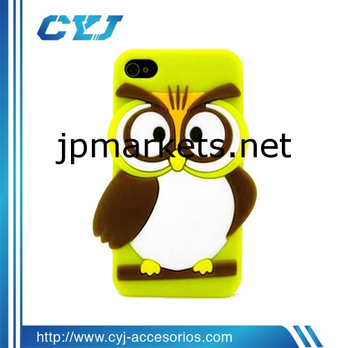 iPhone 5/5c/5s 3Dシリコーンゲルソフトカバーケースプロテクター問屋・仕入れ・卸・卸売り