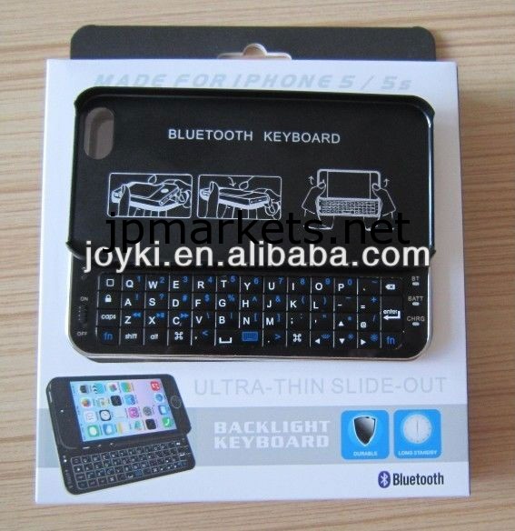iPhoneの5秒間表示スライドアウトワイヤレスBluetoothキーボード問屋・仕入れ・卸・卸売り