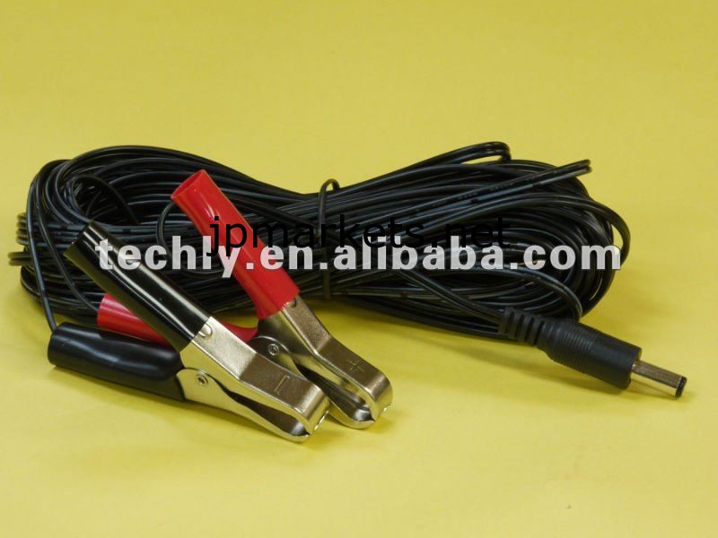 バッテリー·クリップwiyh UL 2468ワイヤーとDCジャック5.5X 2.1問屋・仕入れ・卸・卸売り