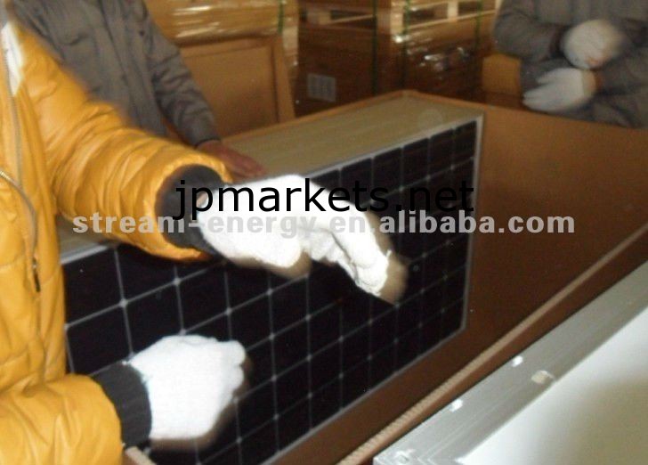 195W 24V単結晶シリコン太陽電池パネル問屋・仕入れ・卸・卸売り