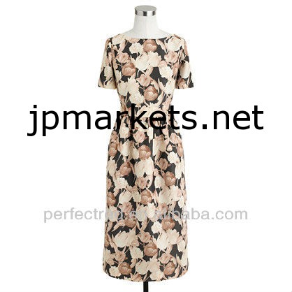 YC-DRS001 WOMENS PRINTED DRESS問屋・仕入れ・卸・卸売り