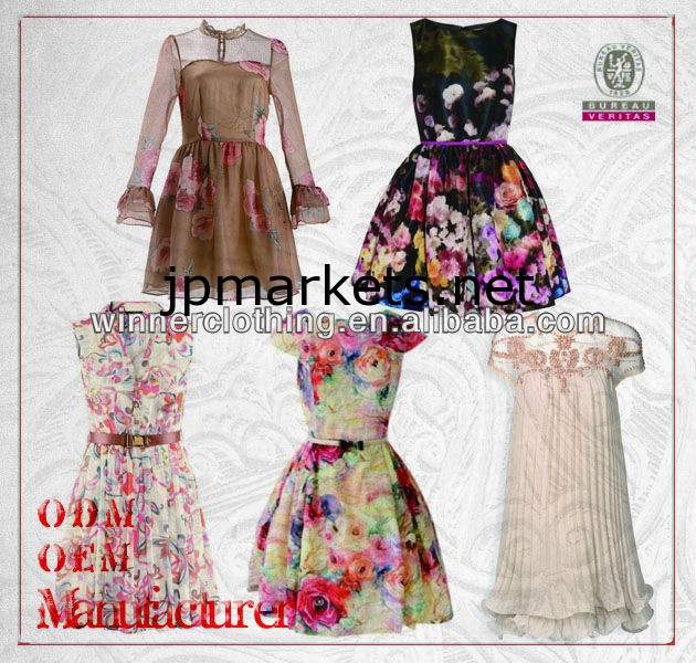 中国ファッション性の高い衣料品の工場直接女性のドレスメーカー問屋・仕入れ・卸・卸売り