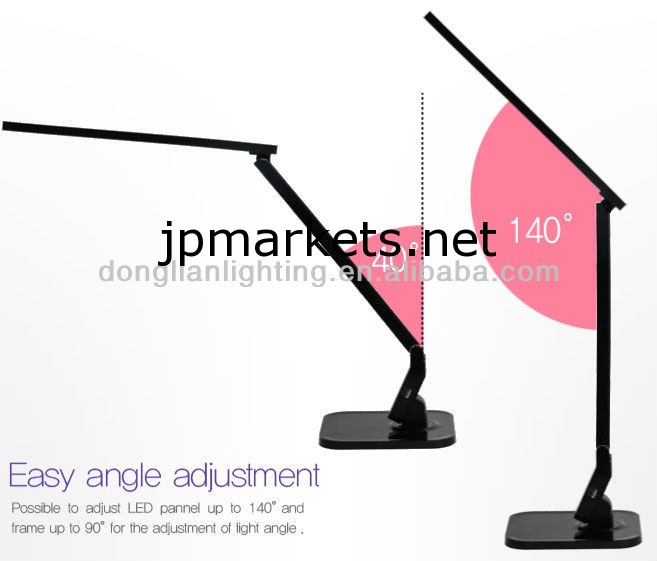 スマートLEDデスクランプ、調節可能な、多機能、環境にやさしい、研究ランプ、ムードランプ、キッズルーム（ブラック）問屋・仕入れ・卸・卸売り