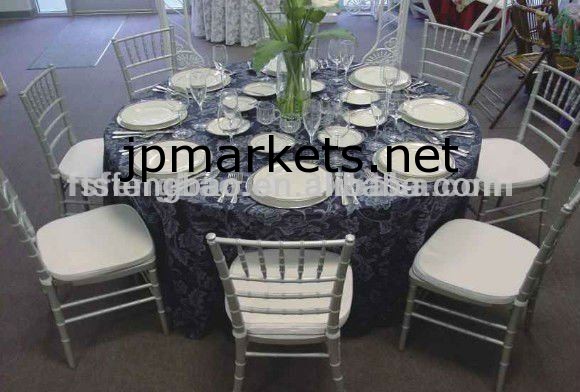 結婚式のための結婚式の使用/ chivaric椅子とテーブル用のテーブルと椅子chivari問屋・仕入れ・卸・卸売り