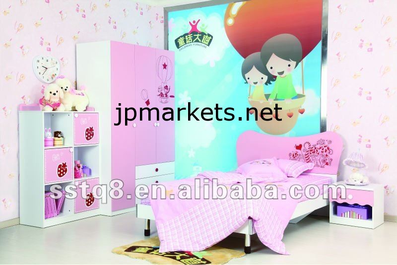 子供の寝室の家具ベビー二段ベッド木製子供家具カラフル子供の寝室の塗装子供の寝室の家具問屋・仕入れ・卸・卸売り