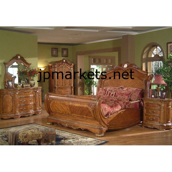 アンティークの木製寝室家具ES-57012問屋・仕入れ・卸・卸売り