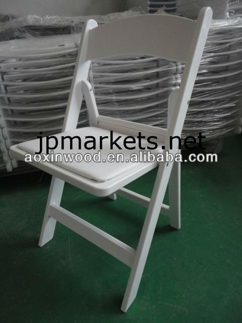 宴会/社交用の折りたたみ椅子白色の結婚式問屋・仕入れ・卸・卸売り