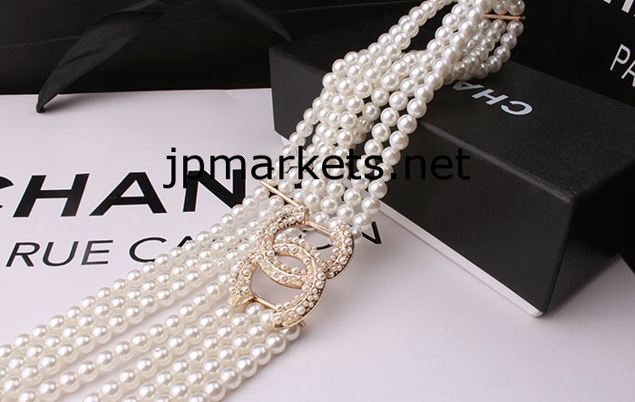 ビーズパールベルトのドレスビーズの真珠belt.white真珠ベルト、真珠のベルト、問屋・仕入れ・卸・卸売り