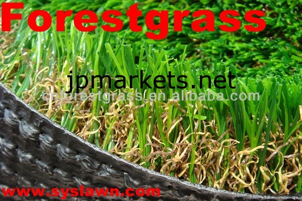 人工芝直接工場の高品質Uは景観人工芝のPUバッキング人工芝Forestgrassを形作る問屋・仕入れ・卸・卸売り