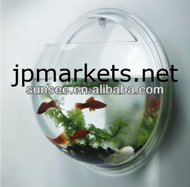 アクリル水槽の壁には、光、オプションのLEDのアクリルの魚ボウルを、マウントした。 EE-018問屋・仕入れ・卸・卸売り