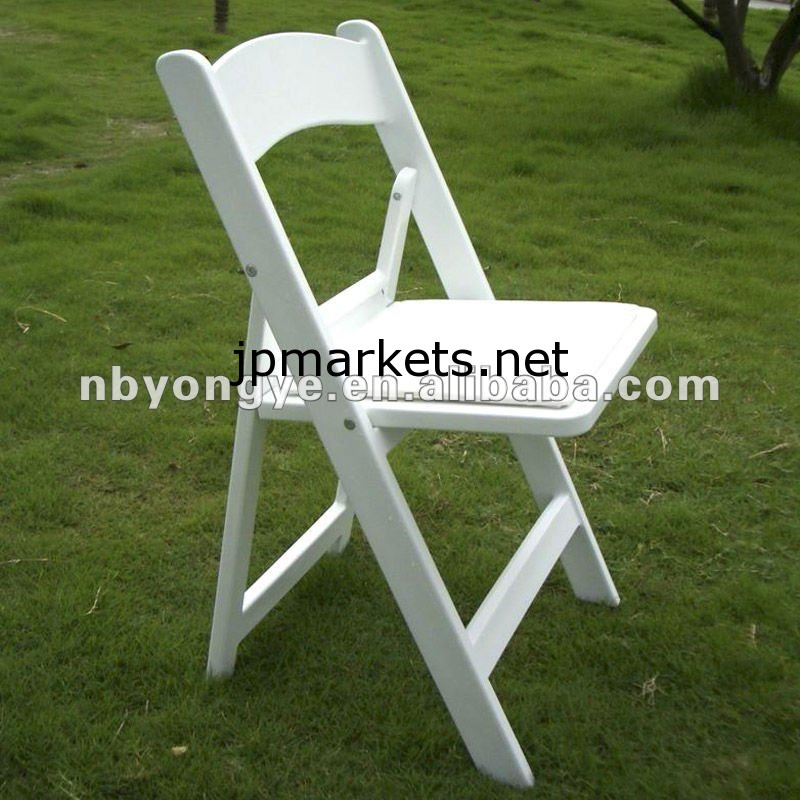 結婚式のための白色樹脂折りたたみ椅子問屋・仕入れ・卸・卸売り