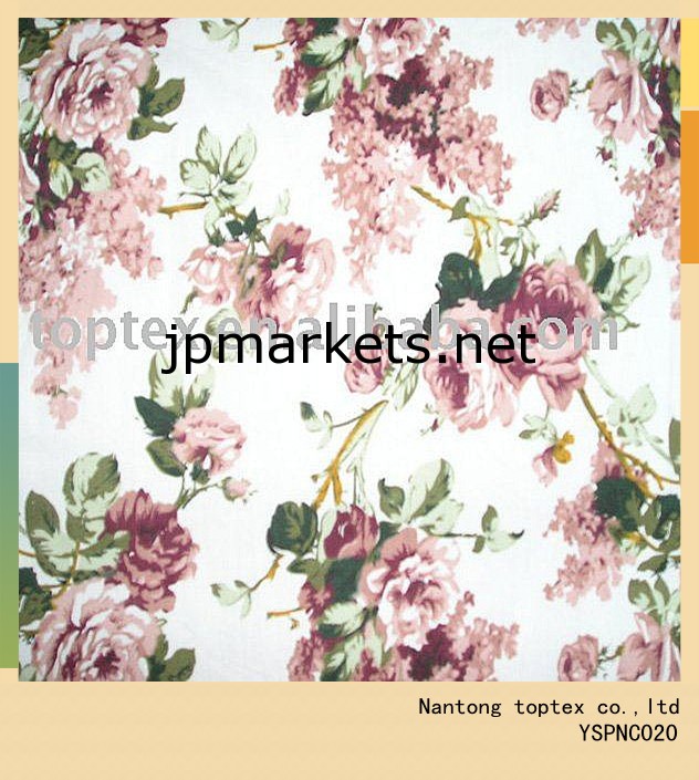 2014新しい印刷された花の綿織物問屋・仕入れ・卸・卸売り