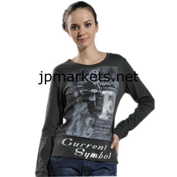2012 Hotselling女性のTシャツ問屋・仕入れ・卸・卸売り