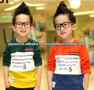 2014春服新品韓国子供服 キッズ かっこいい長袖Ｔシャツ問屋・仕入れ・卸・卸売り