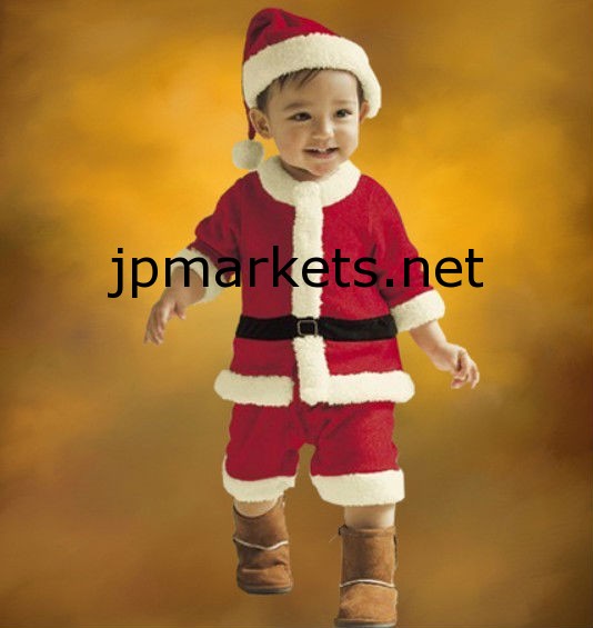 クリスマススタイルの長い袖の綿赤ちゃんの男の子のための赤ん坊の衣服問屋・仕入れ・卸・卸売り