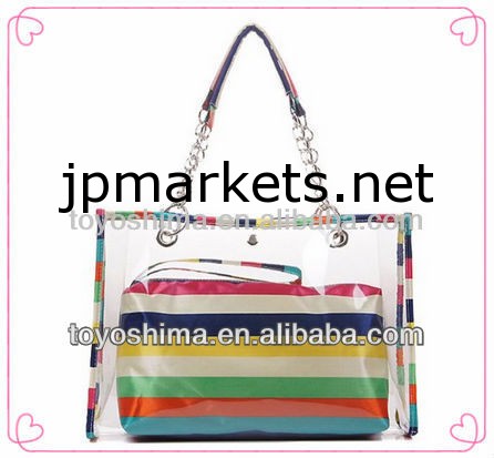透明pvcバッグpvcハンドバッグ女性のための問屋・仕入れ・卸・卸売り