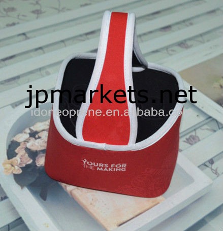 熱い販売の設計6ボトルワインクーラーネオプレントートバッグハンドル付き問屋・仕入れ・卸・卸売り