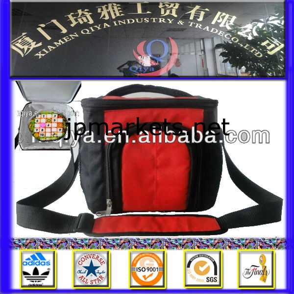 ワインのための中国のクーラー袋は旅行、上るハイキング山はの食糧を缶詰にする(赤い)問屋・仕入れ・卸・卸売り