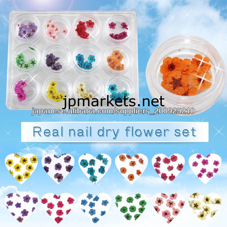 スカルプチュアやジェルネイルに埋め込んでかわいさ押し花問屋・仕入れ・卸・卸売り