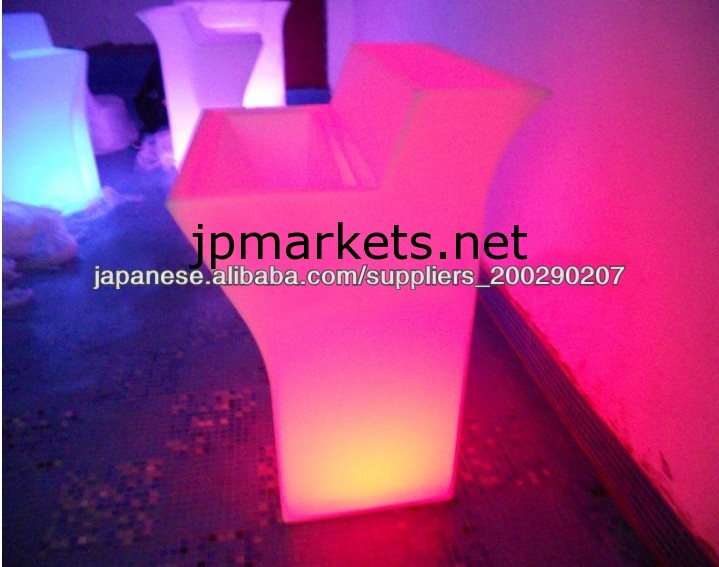 2014熱い販売の遠隔制御led家具ヘビ LEDバーカウンター LEDバーテーブル問屋・仕入れ・卸・卸売り