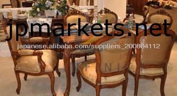 最新·クラシックソリッド木製ダイニングルーム用家具セット問屋・仕入れ・卸・卸売り