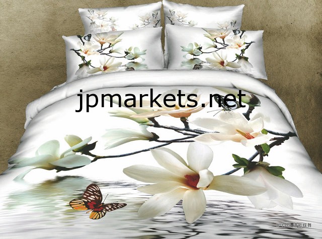 3d印刷された花の寝具セット、 3d布団カバーセット問屋・仕入れ・卸・卸売り