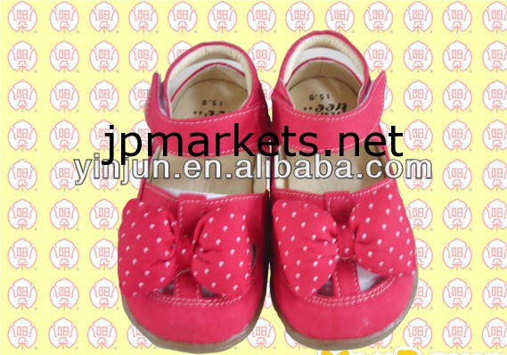 ホットハンドメイド美しいちょう結び女の子のサンダル問屋・仕入れ・卸・卸売り