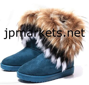 2014ファッションの毛皮の房の女性の雪のブーツ,女の子の新しい冬のファッションの雪のブーツの靴問屋・仕入れ・卸・卸売り