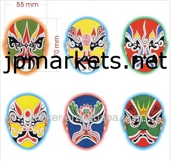 新しいデザインフルフェイス2014年一時的なステッカータトゥーステッカー問屋・仕入れ・卸・卸売り