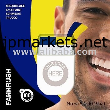 フラグのフェイスペイントサッカーワールドカップ2014年青/yellow問屋・仕入れ・卸・卸売り