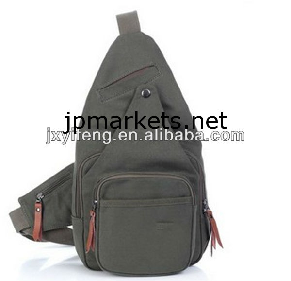 oem工場bagpackレジャー学生シングルストラップバックパック安い2014年キャンバスショルダーラップトップバッグ問屋・仕入れ・卸・卸売り